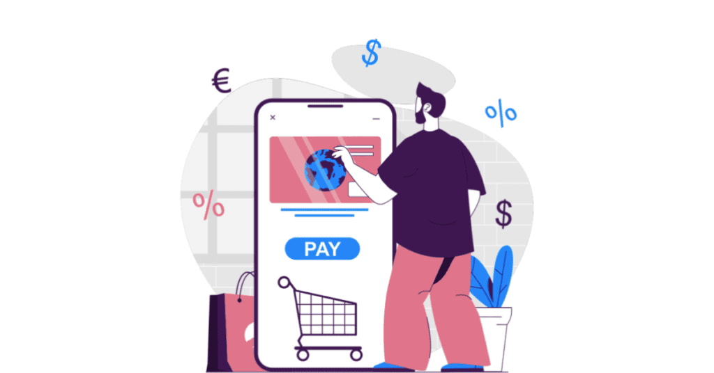Payment gateways: the bridge to online security 2 A man standing next to a large screen