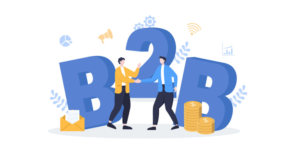 10 ways virtual ibans make b2b payments easy 11 A man shaking hands with a couple of men