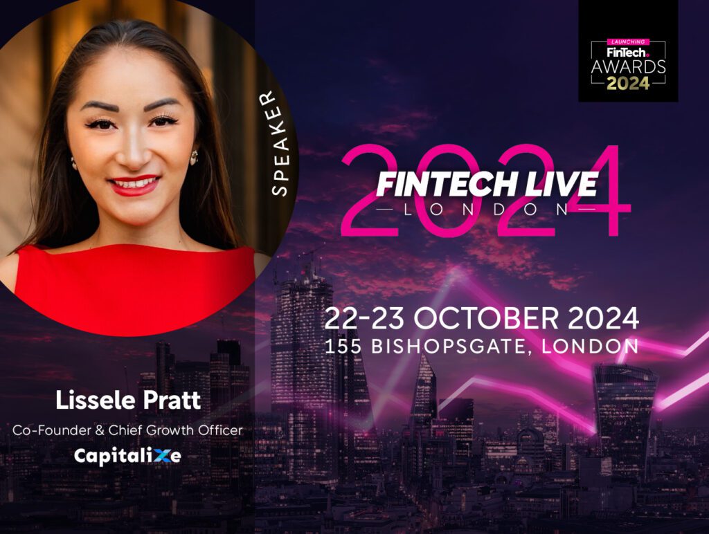 Capitalixe cgo lissele pratt joins panel at fintech live london